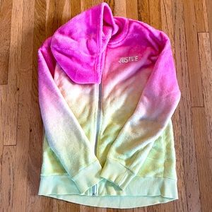 Justice Fleece Zip-up Hoodie